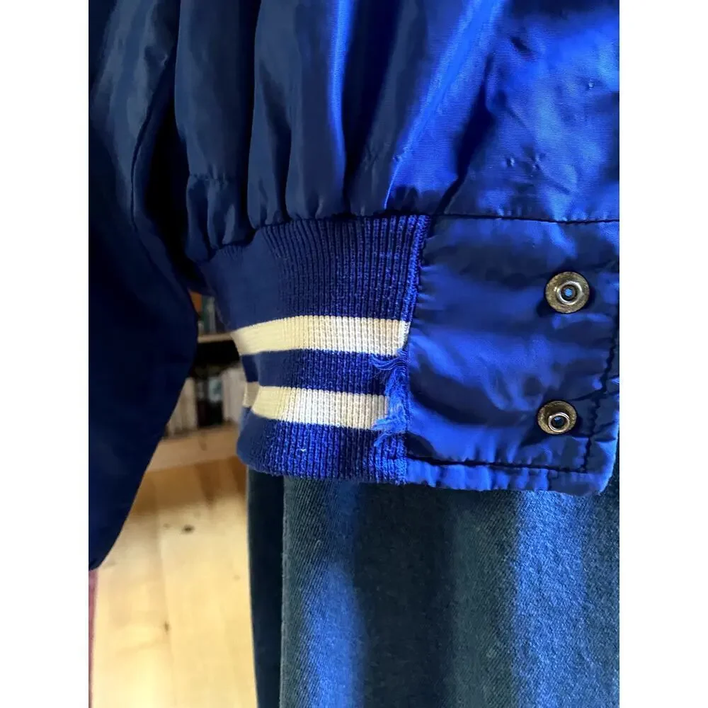 Vintage Bomber Jacket Blue